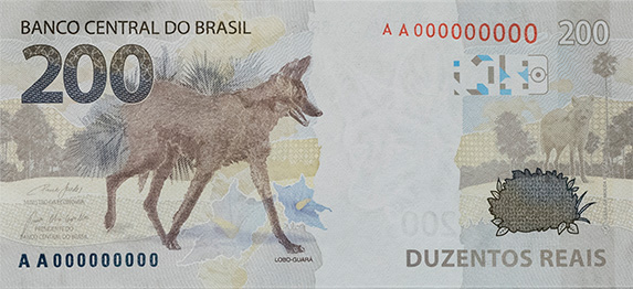 Banco Central do Brasil - Os itens de segurança da nova nota de 200 reais  seguem a mesma lógica das demais cédulas do Real e são super fáceis de  identificar. Ao receber